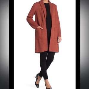 Joan Vass Open Front Cardigan